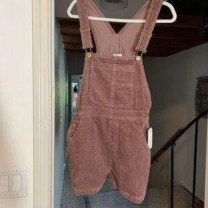 Billabong Brown Corduroy Romper New With Tags Year 2025